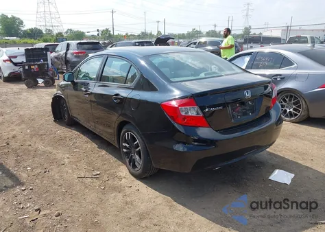 2012 Honda Civic Ex from USA, damaged, VIN 19XFB2F86CE102721